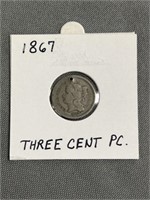 1867 3-cent Piece