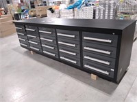 TMG Industrial 10' 20-Drawer Workbench