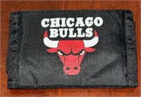 Vintage Chicago Bulls Basketball Velcro Wallet