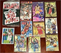 Basketball Card + Scottie Pippen Magnet Lot: Grant