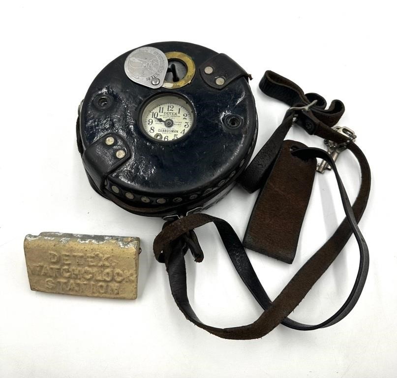 Vintage Detex Guardsman Watch clock