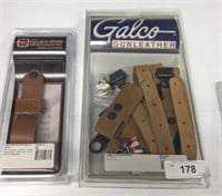 GALCO LEATHER SHOULDER HOLSTER, GALCO LEATHER