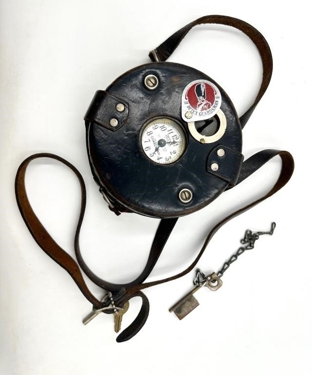 Vintage Detex Guardsman Watch clock