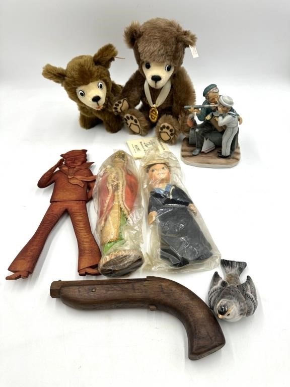 Steiff Bears and other Dolls and Toys