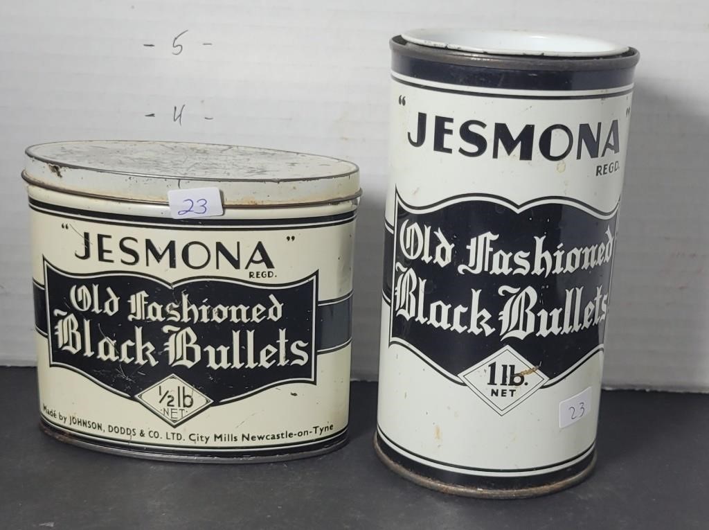JESMONA BLACK BULLETS TINS