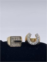 Men's Diamond Gold Rings