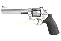 S&W 610 10MM 6.5" AS 6-SHOT STAINLESS STEEL RUBBE