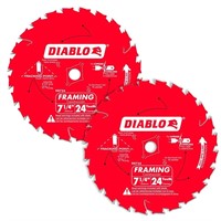 7-1/4 in. 24-Tooth Framing Saw Blade Value Pack