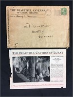 Vintage Caverns Of Luray Virginia Brochure