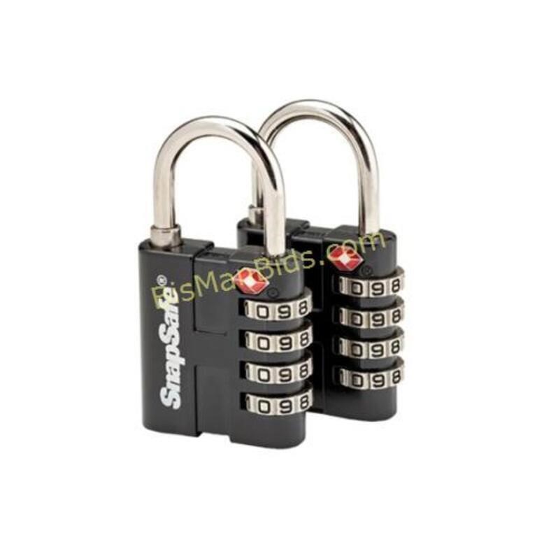 HORN SNAPSAFE TSA PADLOCK 2 PACK