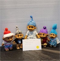 ACE & RUSS TROLL DOLL LOT 5