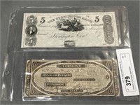 Vermont & Stonington Bank Notes