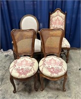 Toile Dinning Room Chairs