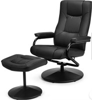 Retail$200 Leather Recliner Lounge Chair