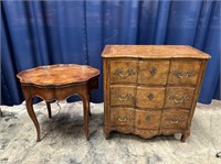 Baker Furniture Chest of Drawers and Side Table