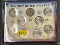 Collection of US Nickels