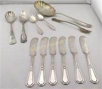 Sterling Silver Spoons & Fork 103 Grams Total