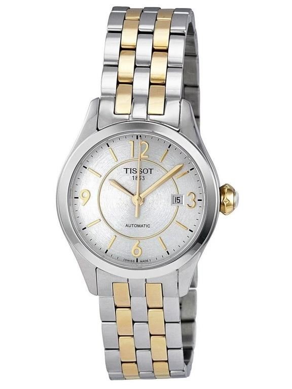 Tissot Women's Gold Tone T-One Automatic Watch
