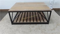 Ethan Allen Coffee Table Distressed Wood