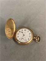 Elgin Gold Plated Pocket Watch