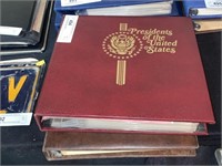 (2) Presidential Stamp Albums