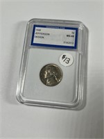 1948 JEFFERSON NICKEL - IGS GRADED MS-68