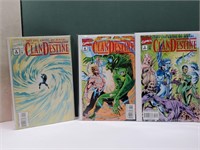 Lot of 3 ClanDestine Comics