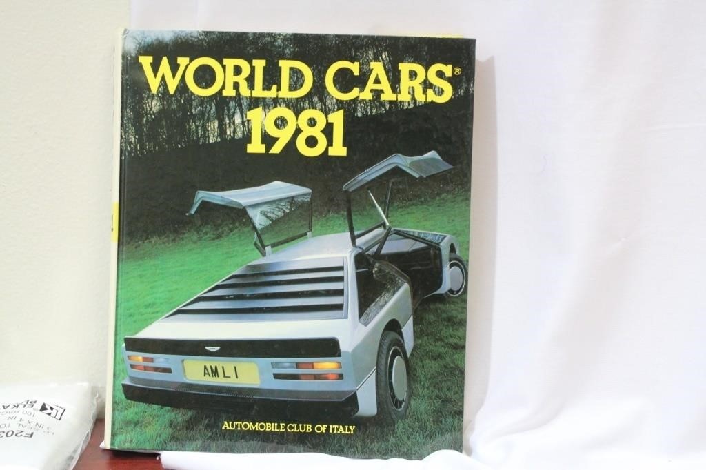 Hardcover Book: World Cars 1981