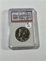 2014 D LIBERTY HALF DOLLAR - KENNEDY PROFILE OF