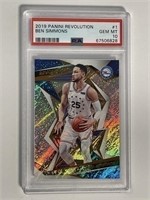 2019 Panini Revolution #1 Ben Simmons PSA 10 Sport