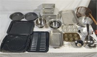 Assorted Aluminium and Enamel Kitchenware