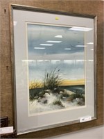 Patricia Reeder Framed Watercolor