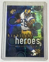 2000 Upper Deck SPx #HH3 Marshall Faulk HH!