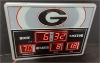 UGA Scoreboard Clock