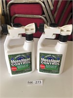 2 Bottles of Moss & Algae Control