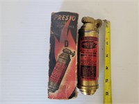 Antique Presto Fire Extinguisher