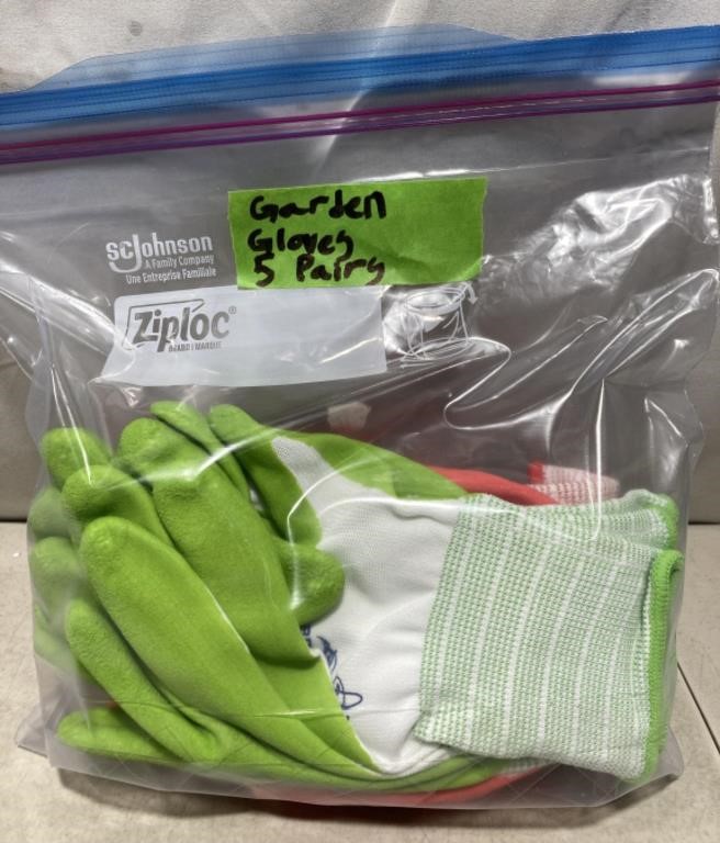 Garden Gloves 5 Pack