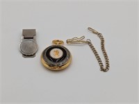 Franklin Mint Bald Eagle Pocket Watch