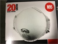 SAS® N95 Particulate Respirator Masks x 2 Boxes