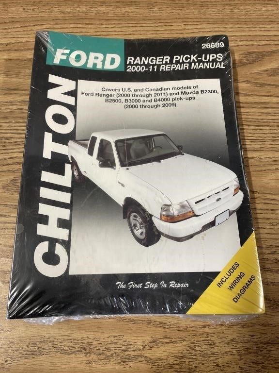 NEW Ford ranger pick ups 2000-11 repair manual