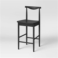 Biscoe Wood Barstool Black - Threshold