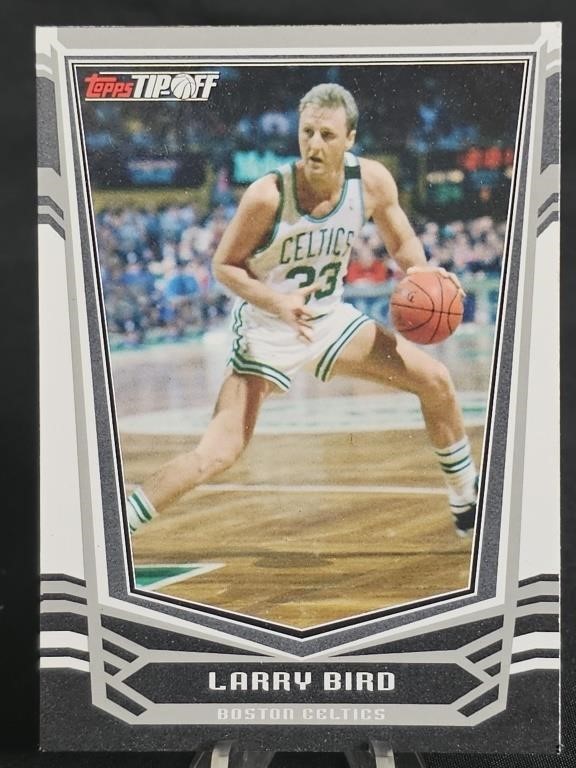 Larry Bird Topps Tip-Off Card 2009