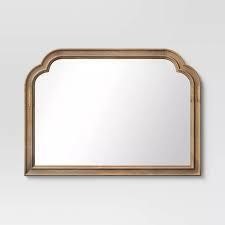 36 x 26 Wood Mirror Natural - Threshold.