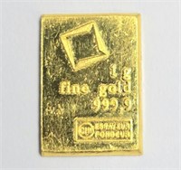 1G,Gold Bar Bar