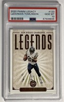 2020 Panini Legacy 123 LaDainian Tomlinson PSA 10