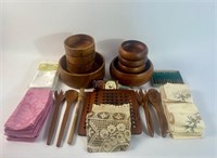Wooden Salad bowls and Dining Accessories