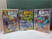 Lot of 3 Battle Tide Comics