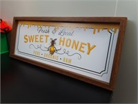 Sweet Honey Wood Sign