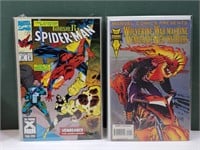 2 Comics Spider-man and Wolverine