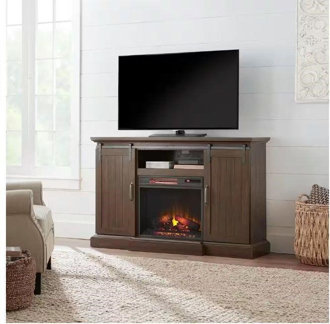 $379 Media Console Electric Fireplace TV Stand